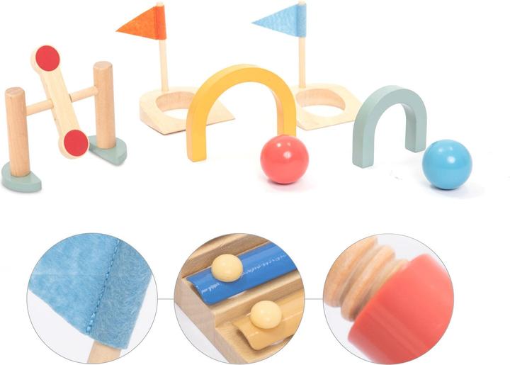 Produktbild UMU Minigolf-Set aus Holz