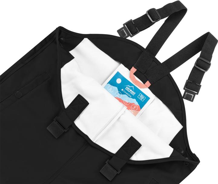 Image du produit Normani Pantalon de pluie pour enfants avec bretelles "Skjolden" - 9251 (116)