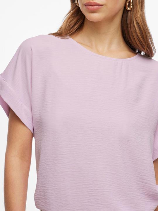 Actual product image Vila Rundhals Oberteil mit kurzen Ärmeln (40)