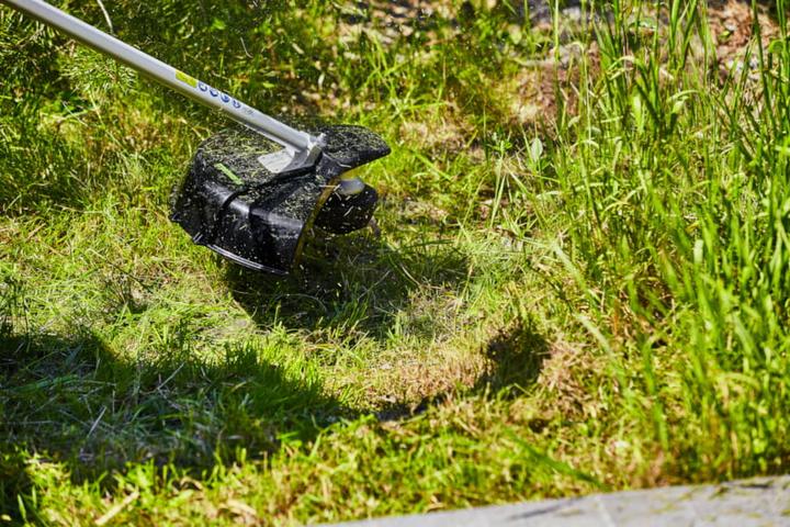 Actual product image Greenworks lawn mower GD40BCB (Trim line)