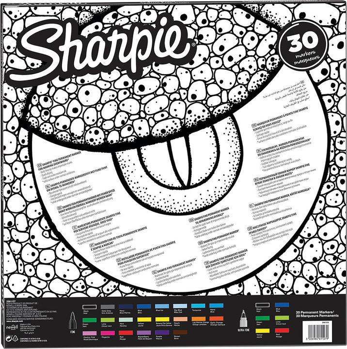 Produktbild Sharpie Set ”Eye” (Multicolor, 1 mm, 30 x)