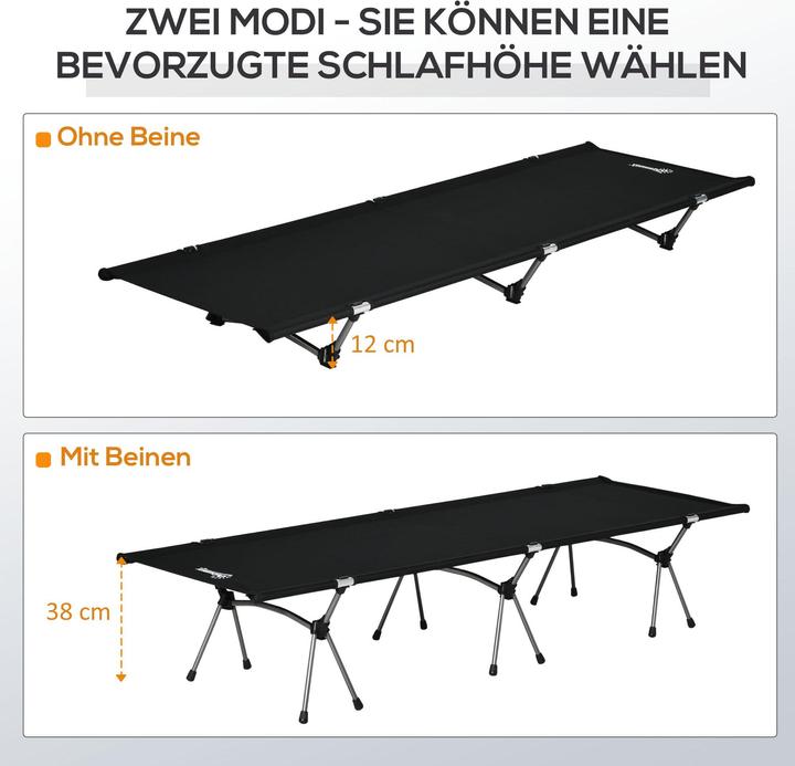 Produktbild Outsunny Feldbett mit Tragetasche