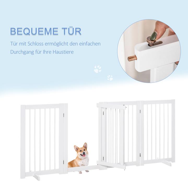Actual product image PawHut Folding door guard (220 cm)