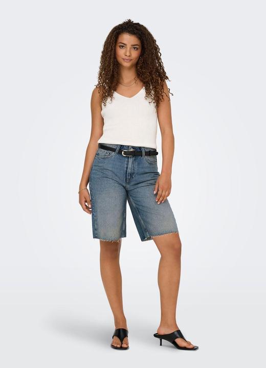 Produktbild Only ONLCARO Hohe Taille Locker geschnitten Jeans-Shorts Jeans-Shorts (XL)