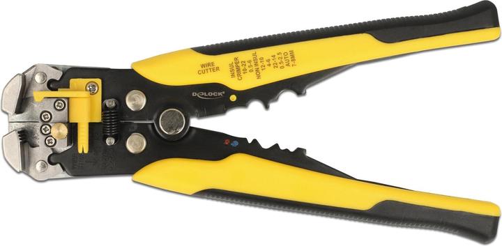 Immagine prodotto Delock Utensile multifunzione per crimpare e spellare il cavo coassiale AWG 10 (210 mm)