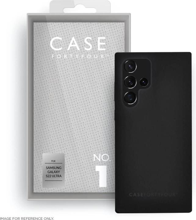 Produktbild Case FortyFour Soft-Cover No.1 black (Samsung Galaxy S22 Ultra)