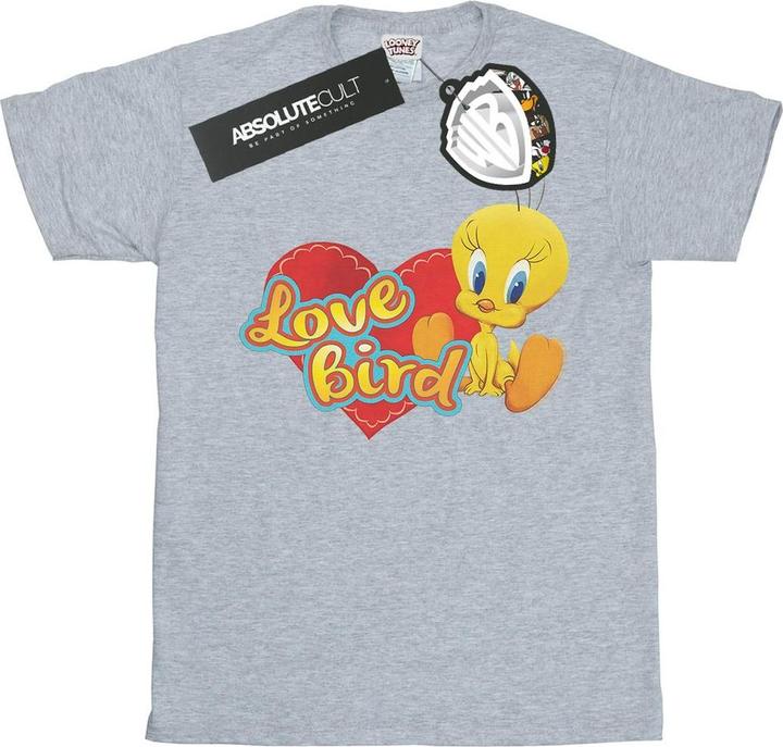 Image du produit Looney Tunes - T-shirt TWEETY PIE VALENTINE'S DAY LOVE BIRD - Femme (M)