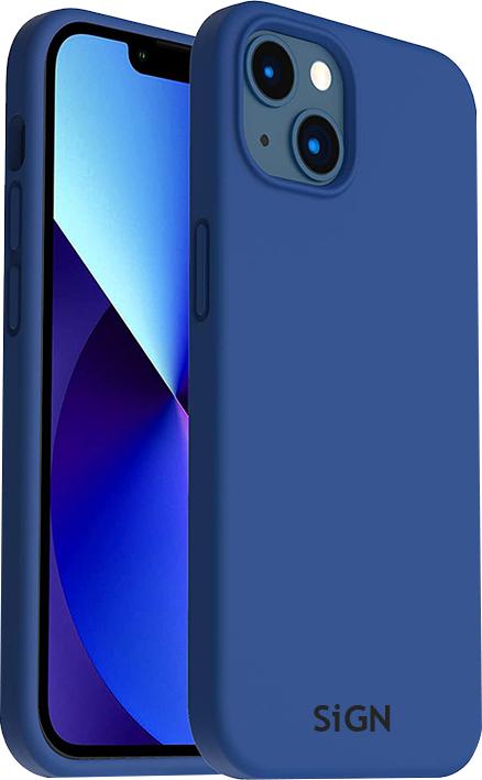 Immagine prodotto SIGN Custodia in silicone liquido per iPhone 14 Plus - Blu mare (Apple iPhone 14 Plus)