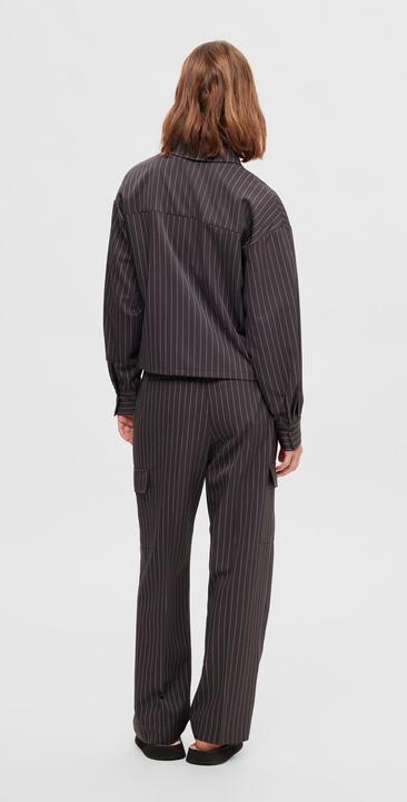 Actual product image Selected Femme Pinstripe Cargo Trousers (36)