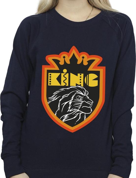 Actual product image Disney Womens/Ladies The Lion King Crest Sweatshirt (S)