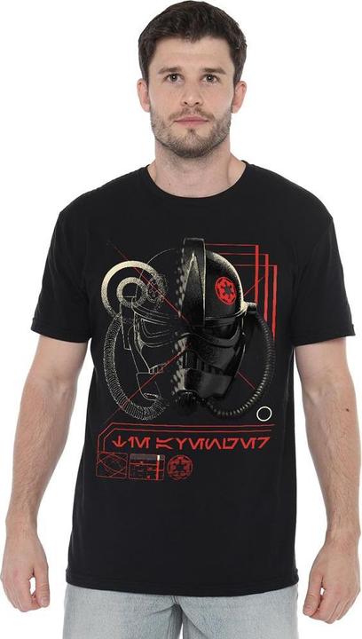 Actual product image Star Wars Mens Helmet T-Shirt (4XL)