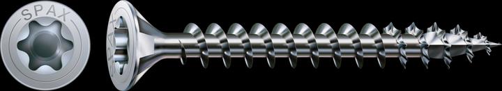 Produktbild Spax Spanplattenschrauben SK T20 4,5x50 mm (500 Schrauben pro Stück)