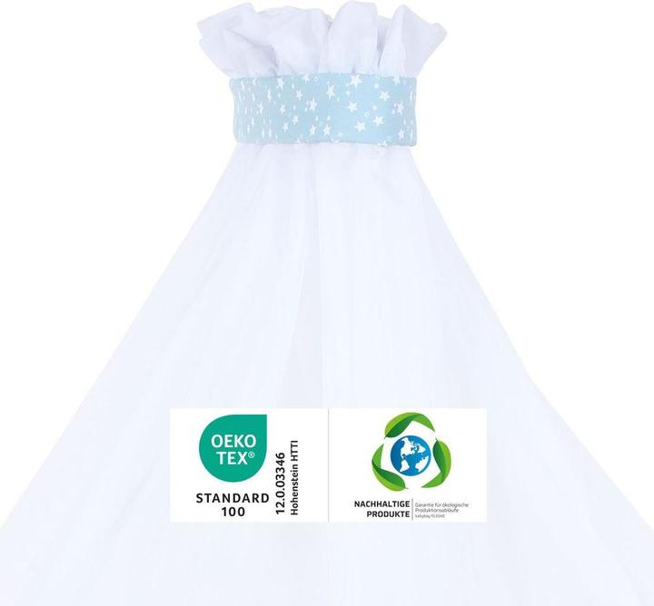 Immagine prodotto Babybay Zanzariera e baldacchino per tutti i lettini fino a 96 cm di lunghezza