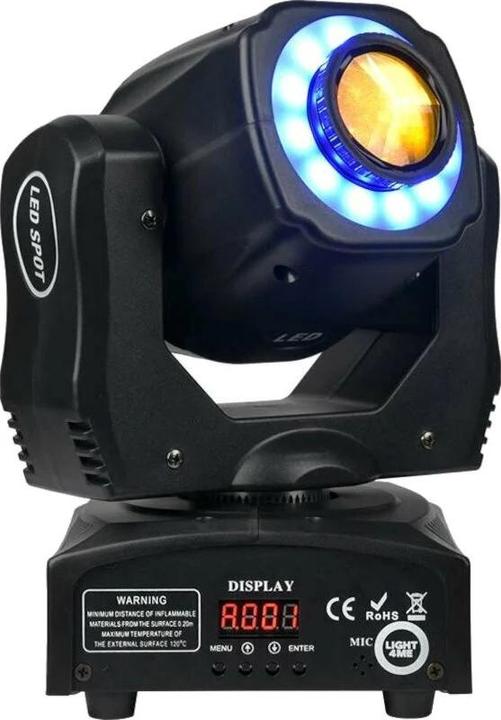Light4Me MINI SPOT 60 RING - Głowica ruchoma LED