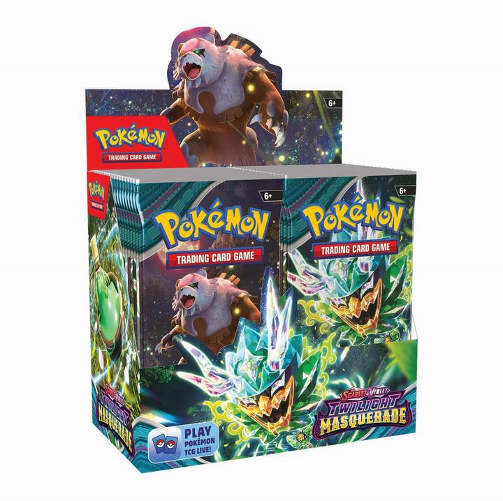 Actual product image Pokémon Twilight Masquerade (English, Booster display)