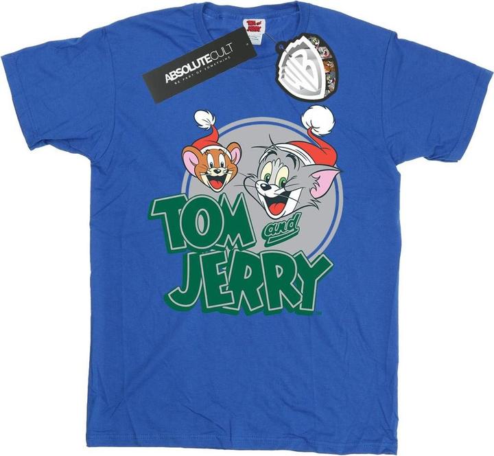 Immagine prodotto Tom & Jerry Christmas Greetings Maglietta Uomo (S)