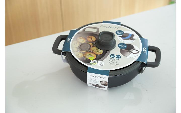 Image du produit BergHoff Sauteuse Leo Stone+ 28 cm (28 cm, Cocotte + faitout, Aluminium)