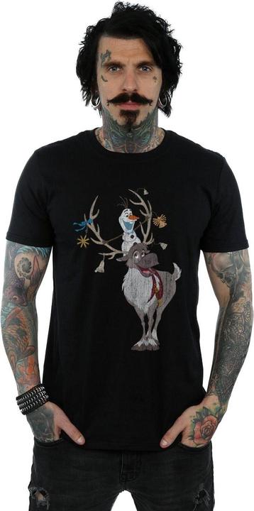 Produktbild Disney Frozen Sven And Olaf Christmas Ornaments TShirt (5XL)