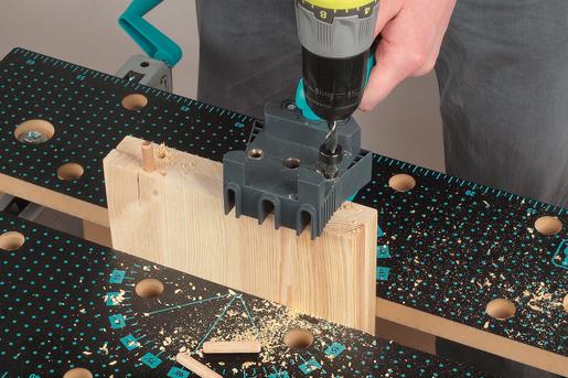 Actual product image wolfcraft Dowelmaster - dowel gauge for wood joints (1 pcs.)