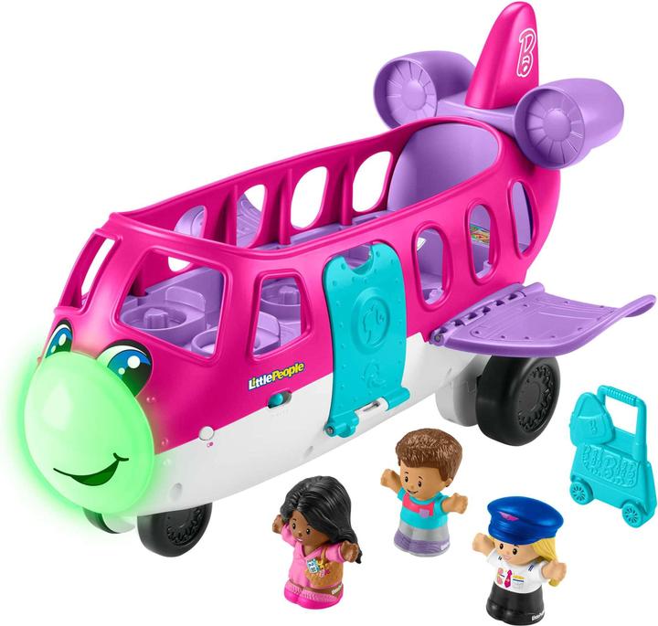 Immagine prodotto Fisher-Price L'aereo dei sogni di Little People Barbie (D, QE, F)
