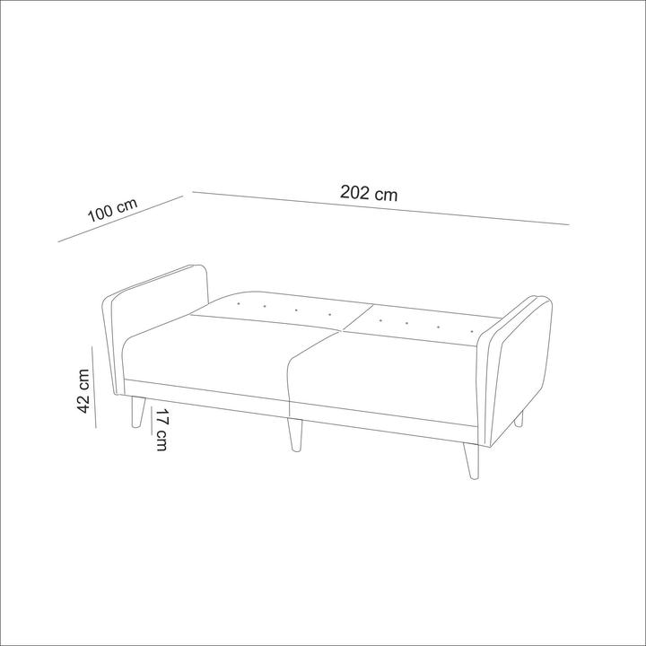 Actual product image Atelier del Sofa Melody (3-seater)