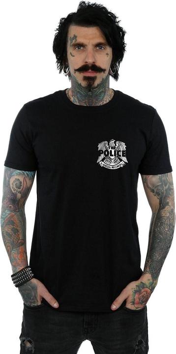 Produktbild The Police Illegal Records Eagle Chest TShirt (3XL)