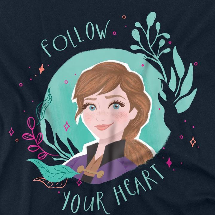 Immagine prodotto Disney Frozen Follow Your Heart Maglietta Anna Adulto Unisex (L)
