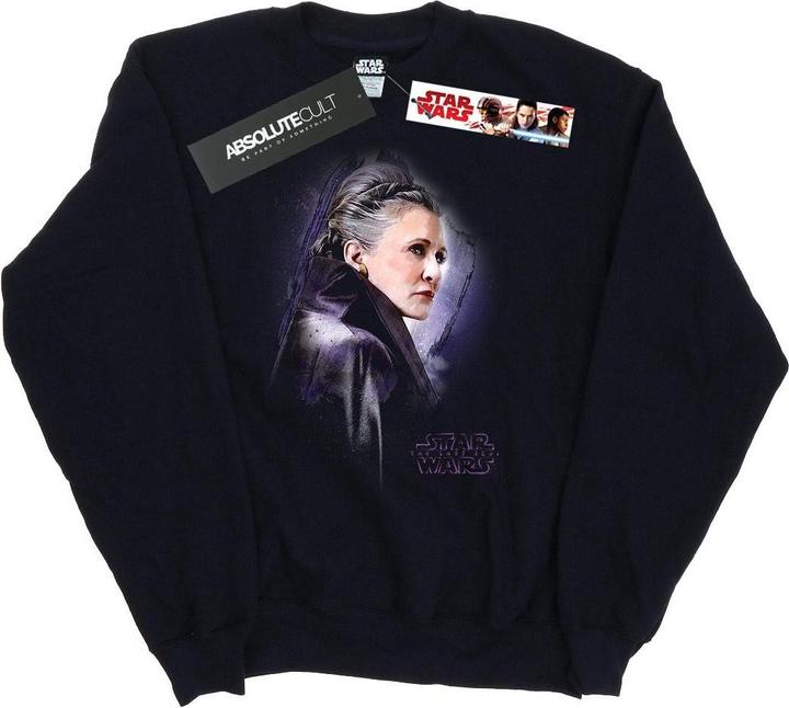 Actual product image Star Wars Mens The Last Jedi Leia Brushed Sweatshirt (XL)