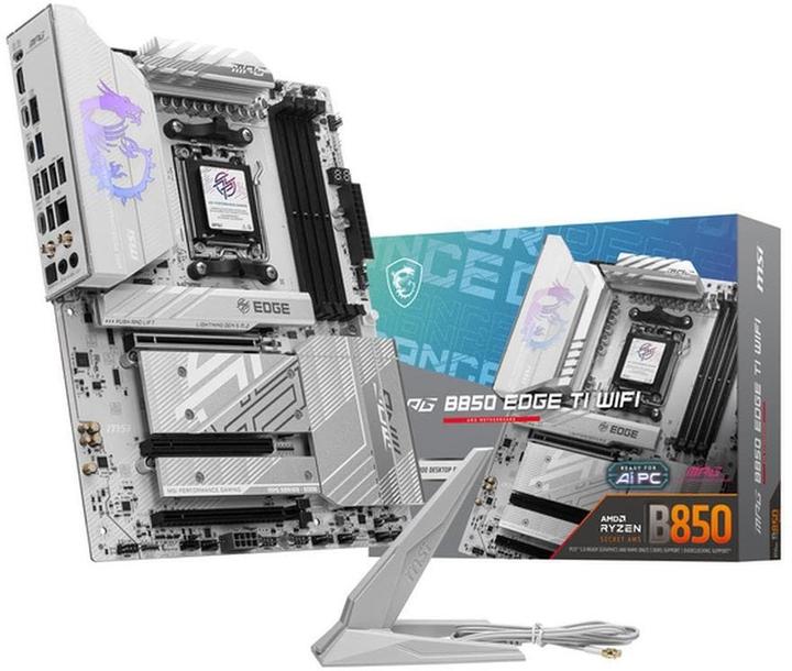Actual product image MSI MPG B850 EDGE TI WIFI (AM5, AMD B850, ATX)