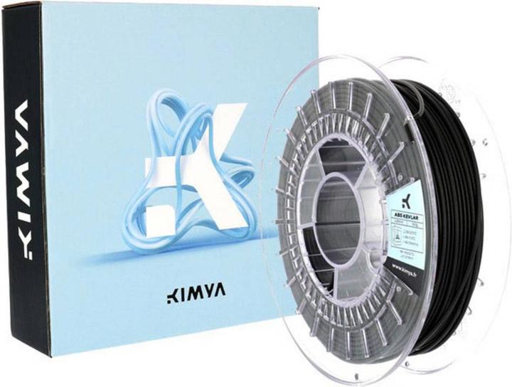 Image du produit Kimya Filament (ABS, 1.75 mm, 500 g, Noir)
