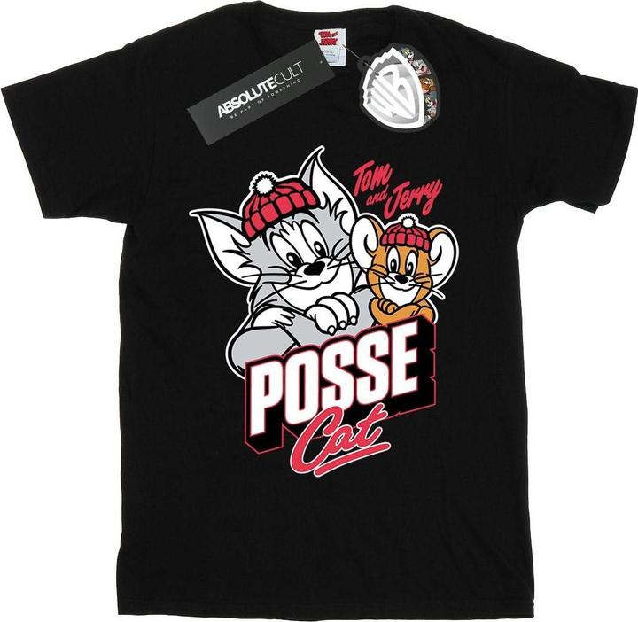 Image du produit Tom & Jerry - T-shirt POSSE CAT - Fille (116)