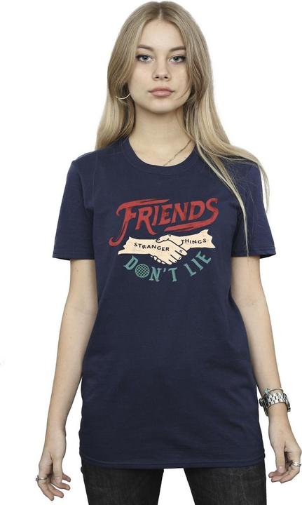 Produktbild Netflix Stranger Things Friends Don't Lie Hands TShirt (3XL)