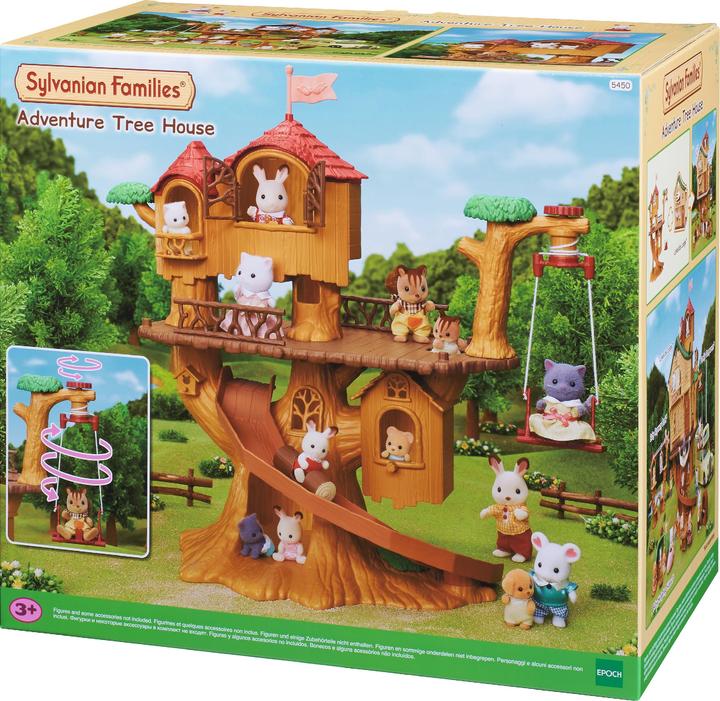 Actual product image Sylvanian Families Adventure tree house