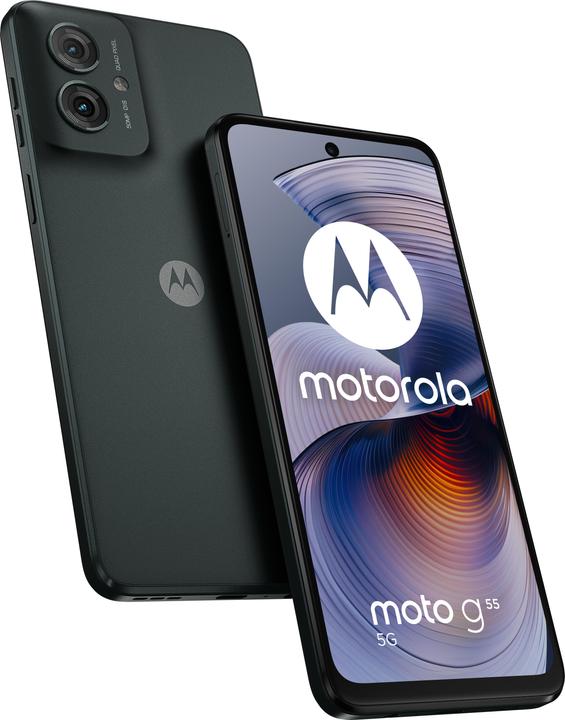 Actual product image Motorola Moto G55 (256 GB, Forest grey, 6.49", Dual SIM, 50 Mpx, 5G)