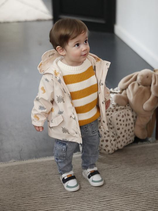 Actual product image Vertbaudet Baby Regenjacke mit Kapuze und Dinosauriern (98)