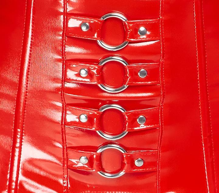 Produktbild Black Level Strapsgürtel aus Lack (L)