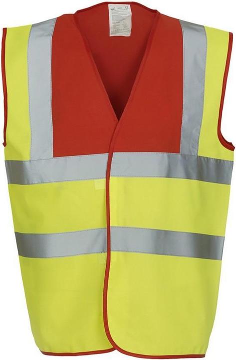 HI VIS gelb, Rot