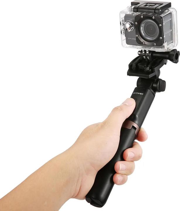 BlitzWolf 3 in 1 Handy und Actioncam Stativ Vlogging + Selfie Stick