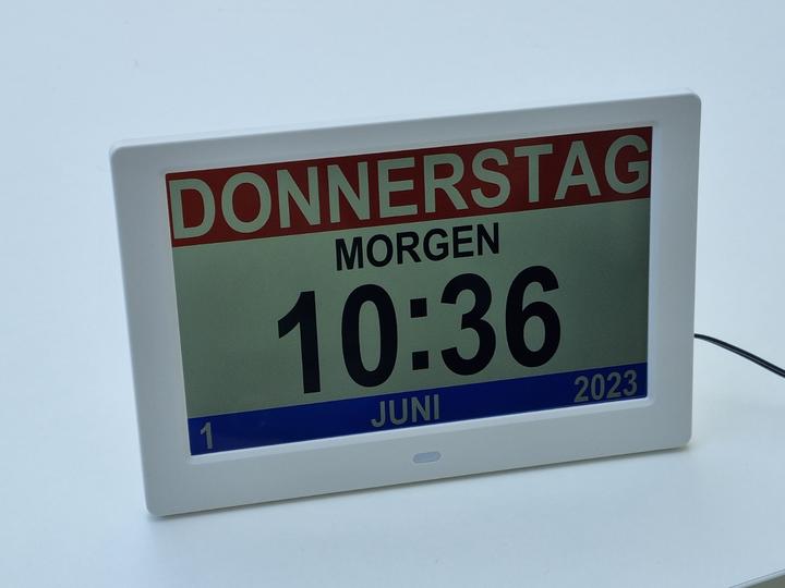 Immagine prodotto Ally Clock 2023 - Orologio con giorni della settimana, data e ora