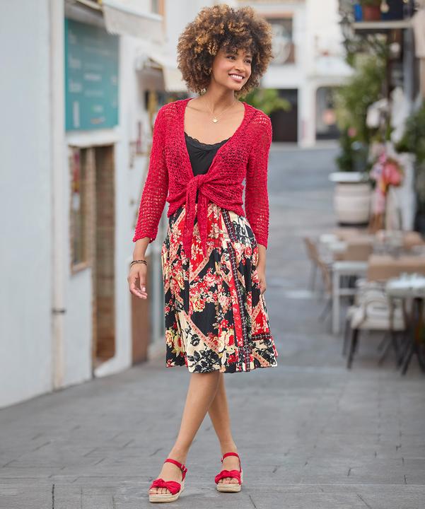 Image du produit Joe Browns Floral Patchwork Knee-Length Skirt (40)