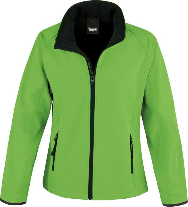 Actual product image Result Clothing Womens/Ladies Printable Soft Shell Jacket (L)