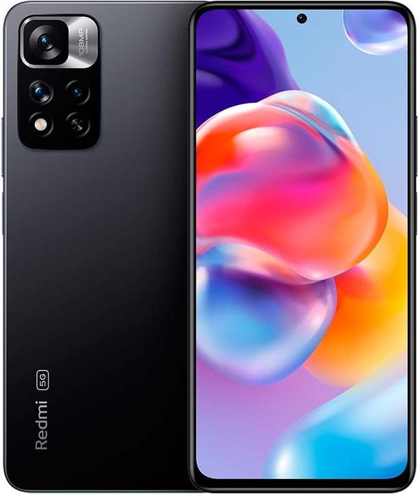 Xiaomi Redmi Note 11 Pro+ 5G (128 GB, Graphite gray, 6.67", Hybrid Dual SIM, 108 Mpx, 5G)
