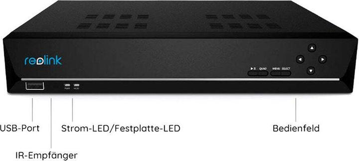 Image du produit Reolink RLN8-410 (Enregistreur vidéo en réseau (NVR))