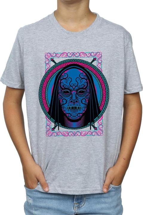 Actual product image Boys Neon Death Eater Mask T-Shirt (116)