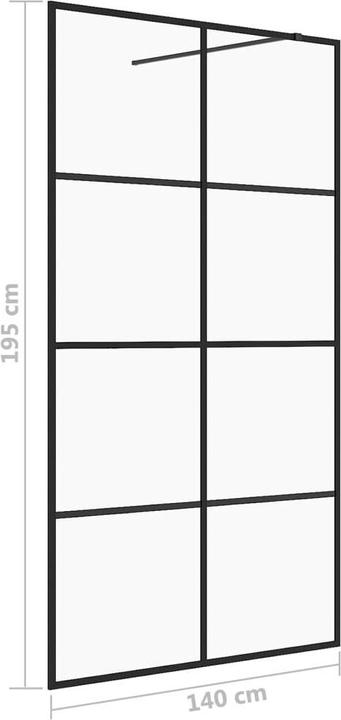 Actual product image VidaXL Westley (140 cm, 140 cm, 195 cm)