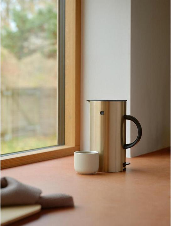 Actual product image Stelton EM Wasserkocher brushed brass (1.50 l, EU plug)
