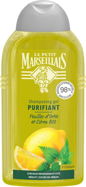Le Petit Marseillais Shampoo Brennnessel & Zitrone (250 ml, Flüssiges Shampoo)
