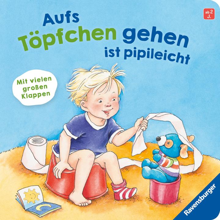 Produktbild Ravensburger Aufs Töpfchen gehen ist pipileicht: Ein Spielbuch mit vielen Klappen (Deutsch)