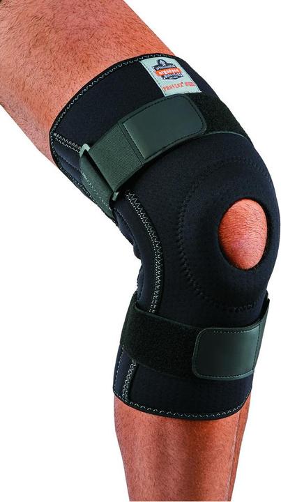 Produktbild Ergodyne Neopren-Kniebandage Proflex 620, offenes Frontpolster, L, schwarz (L)