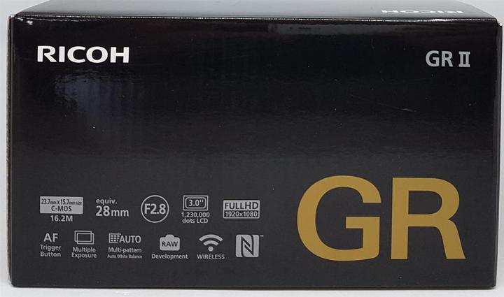 Actual product image RICOH Gr Ii (18.3mm, 16.20 Mpx, APS-C / DX)